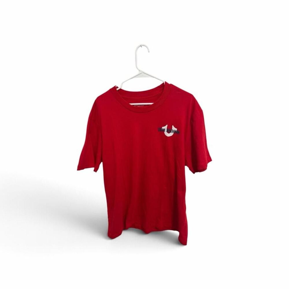 True-religion Men's Red T-shirt